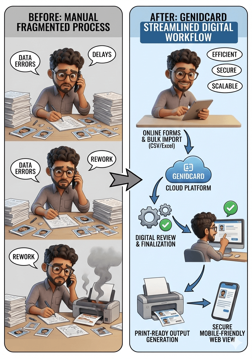 Before and After: Manual vs Digital Workflow