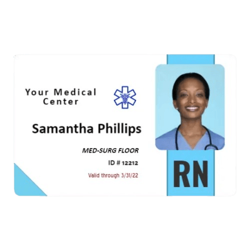 Healthcare ID Card