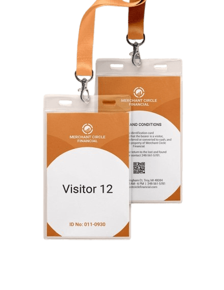 Visitor ID Card